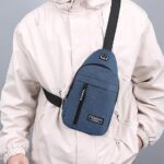 Bolsa Tiracolo Transversal Impermeável H2F STORE: compacta, leve e ideal para uso diário e viagens - Imagem 2