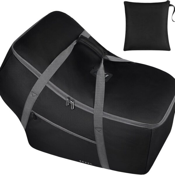 Bolsa acolchoada para viagem de assento Nuna Pipa e Doona, resistente e prática para avião