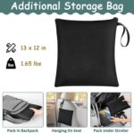 Bolsa acolchoada para viagem de assento Nuna Pipa e Doona, resistente e prática para avião - Imagem 2