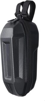 Bolsa de Armazenamento EVA 2L para Guidão: leve, resistente e ideal para bicicleta elétrica dobrável.