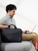 Bolsa de ombro Lenovo T210 para laptop 15,6, resistente à água e compacta para o dia a dia - Imagem 2