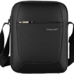 Bolsa executiva Tigernu transversal masculina, resistente à água e compacta para viagem e uso diário