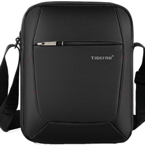 Bolsa executiva Tigernu transversal masculina, resistente à água e compacta para viagem e uso diário