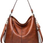 Bolsa feminina Boston de ombro em PU, elegante e casual, com bolso interno e fechamento em zíper, ideal para uso diário.
