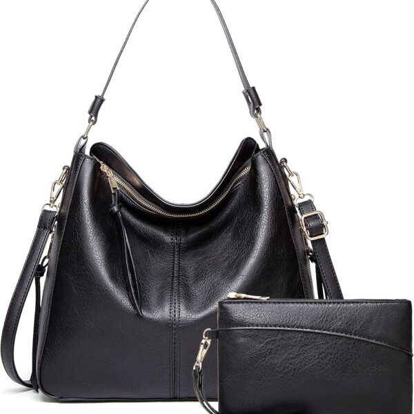 Bolsa feminina Boston de ombro em PU: estilo casual fashion, tamanho médio e organização prática para o dia a dia.