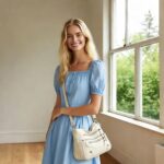 Bolsa feminina transversal com vários bolsos e grande capacidade para passeio, trabalho e uso casual - Imagem 2