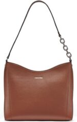 Bolsa hobo Calvin Klein feminina, prática e elegante, com organização interna para uso diário ou noturno