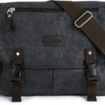 Bolsa mensageiro masculina à prova d’água: grande, resistente e ideal para uso diário com conforto e praticidade.