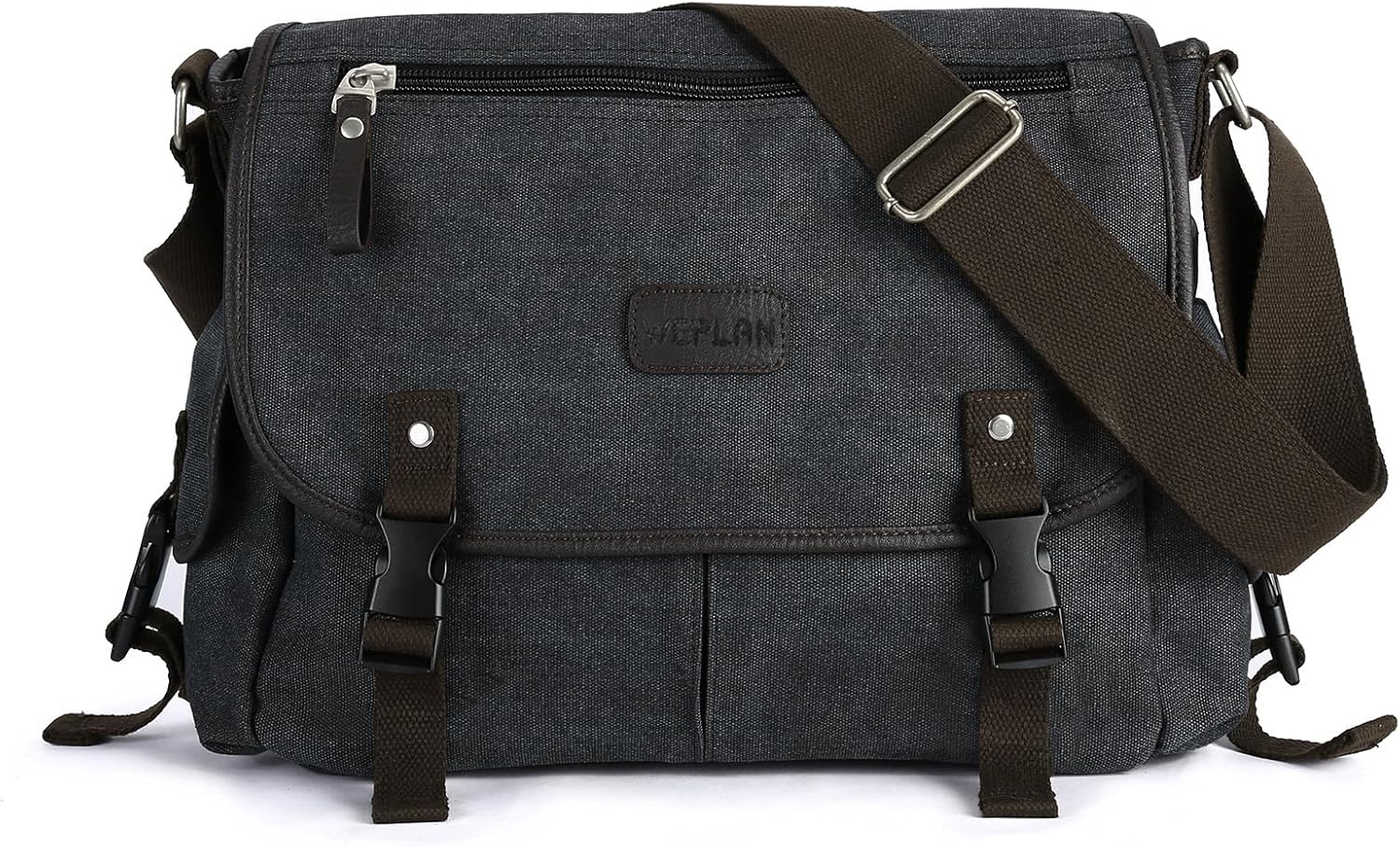Bolsa mensageiro masculina à prova d’água: grande, resistente e ideal Bolsa mensageiro masculina à prova d’água: grande, resistente e ideal para uso diário com conforto e praticidade.