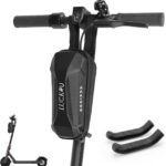 Bolsa para scooter 2L universal: resistente, impermeável e ideal para celular, chaves e reparos no guidão.