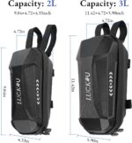 Bolsa para scooter 2L universal: resistente, impermeável e ideal para celular, chaves e reparos no guidão. - Imagem 2