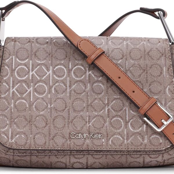 Bolsa tiracolo Calvin Klein Charlie feminina: prática, organizada e ideal para o dia a dia ou noite.