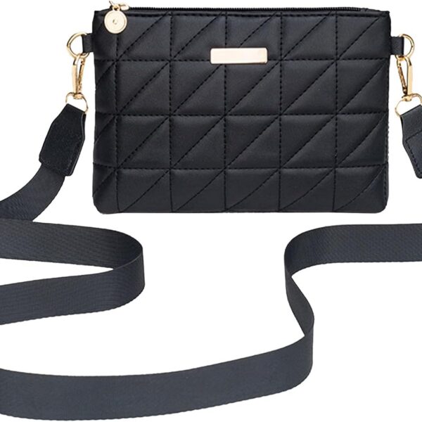 Bolsa tiracolo feminina chique, leve e resistente, ideal para uso diário e compras com estilo.