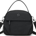Bolsa tiracolo feminina de nylon: leve, compacta e prática para celular, cartões e itens essenciais no dia a dia e viagens.
