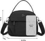 Bolsa tiracolo feminina de nylon: leve, compacta e prática para celular, cartões e itens essenciais no dia a dia e viagens. - Imagem 2