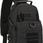 Bolsa tiracolo tática militar MOLLE: praticidade, resistência e organização para uso diário, trilhas, viagem e EDC