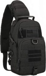 Bolsa tiracolo tática militar MOLLE: praticidade, resistência e organização para uso diário, trilhas, viagem e EDC