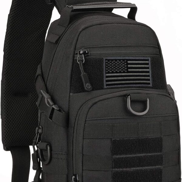 Bolsa tiracolo tática militar MOLLE: praticidade, resistência e organização para uso diário, trilhas, viagem e EDC