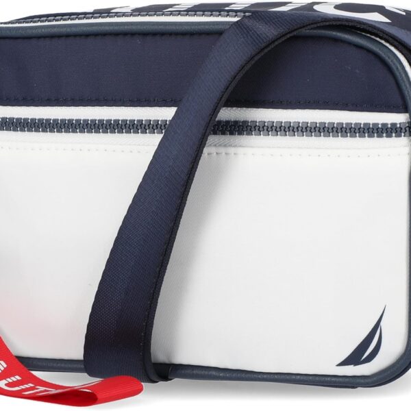 Bolsa transversal Nautica High Seas: leve, prática e elegante para manter seus itens essenciais seguros no dia a dia e em viagens.