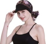 Boné de jornaleiro feminino para quimioterapia: conforto, cobertura total e estilo elegante para perda de cabelo o ano todo