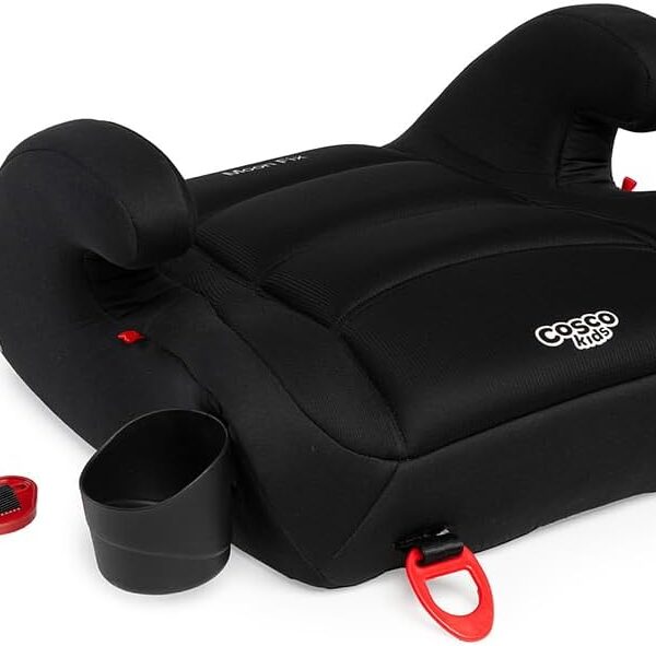 Booster Cosco Kids Moon Fix: segurança, conforto e fixação LATCH para crianças de 4 a 12 anos.