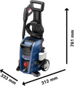 Bosch Lavadora de Alta Pressão GHP 200: 2000 PSI e 1700W para limpeza profunda com economia e praticidade. - Imagem 2