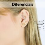 Brinco Trio Flores 3 Pares Banhado Ouro 18k: elegância e versatilidade para compor looks com charme e sofisticação - Imagem 2