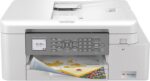 Brother MFC-J4335DW: multifuncional colorida sem fio com até 1 ano de tinta e impressão rápida para seu escritório.