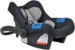 Burigotto Bebê Conforto Touring Evolution X Gray: conforto e segurança para crianças até 13 kg.