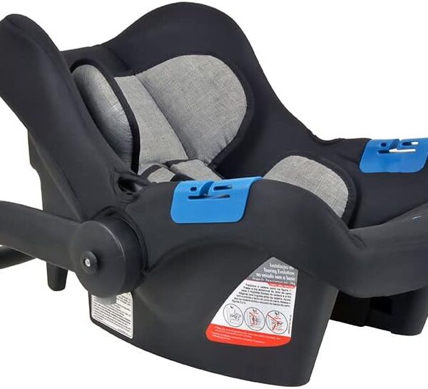 Burigotto Bebê Conforto Touring Evolution X Gray: conforto e segurança para crianças até 13 kg.