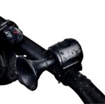 Buzina Elétrica Bicicleta Compacta 120dB com Alarme Antifurto: mais segurança, instalação fácil e proteção IPX4 para sua bike.