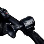 Buzina Elétrica Bicicleta Compacta 120dB com Alarme Antifurto: mais segurança, instalação fácil e proteção IPX4 para sua bike.