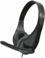 C3tech Headset com fio USB PH-340BK, Preto, microfone Omnidirecional, Alto-Falante 40mm - Imagem 2