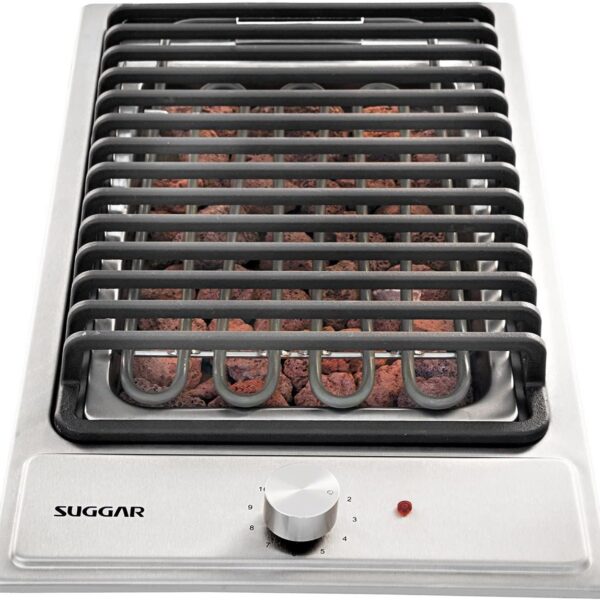 COOKTOP ELÉTRICO INOX BARBECUE GRELHA FERRO FUNDIDO CK0002IX