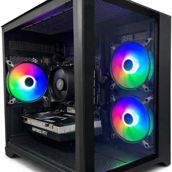 CPU Gamer Ryzen 7 5700G com RTX 5060 8GB, 16GB RAM e SSD 480GB: alto desempenho para jogos e multitarefa.