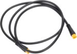 Cabo Conector Tbest 3 Pinos à Prova D'água: durável, flexível e ideal para extensão de bicicleta elétrica