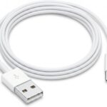 Cabo USB-C 2m com turbo carregamento rápido e transferência de dados para iPhone e Android