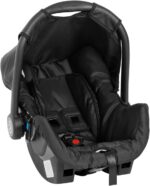 Cadeira Bebê Conforto Grid Black: segurança, conforto e leveza para o dia a dia, com compatibilidade Travel System e fácil transporte.