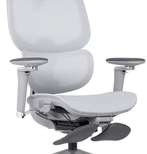 Cadeira DT3 Ergonomie FT: ergonomia premium, suporte SpineSync e ajustes completos para máximo conforto.