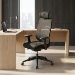 Cadeira Ergonômica TX3 Yama Neue Preta com conforto personalizado, apoio 3D e suporte lombar ajustável. - Imagem 2