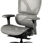 Cadeira Ergonômica XTC Mesh Cinza ThunderX3: conforto e ajuste ideal para longas horas de uso.