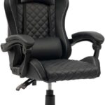 Cadeira Gamer Fox Vulpes com ajuste reclinável e almofadas: conforto e estilo para jogar com suporte até 110kg.