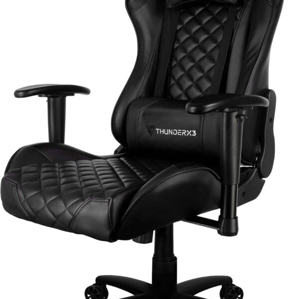 Cadeira Gamer Profissional TGC12 ThunderX3: conforto respirável, ajustes ergonômicos e suporte ideal para longas partidas.