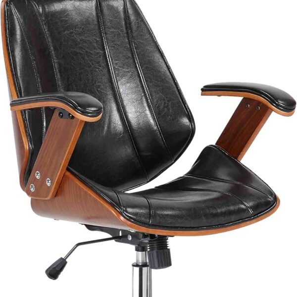Cadeira Kopenhagen Presidente Preto Fratini: conforto, elegância e resistência para seu escritório.