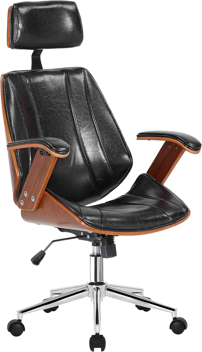 Cadeira Kopenhagen Presidente Preto Fratini: conforto, elegância e resistência para Cadeira Kopenhagen Presidente Preto Fratini: conforto, elegância e resistência para seu escritório.