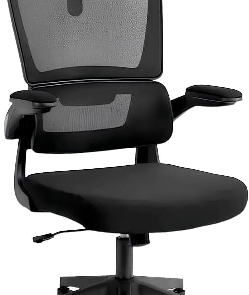 Cadeira Redragon Office Hela Preta C214-B com apoio lombar e cabeça, mais conforto para longas horas de uso