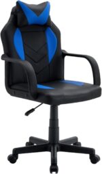 Cadeira Xtreme Gamer Orion Azul e Preta Evolux: conforto ergonômico, fácil montagem e mobilidade ideal para jogar ou trabalhar.