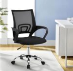 Cadeira de Escritório Ergonômica Stoel Start: conforto, apoio lombar e encosto mesh respirável para home office e estudo.
