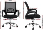 Cadeira de Escritório Ergonômica Stoel Start: conforto, apoio lombar e encosto mesh respirável para home office e estudo. - Imagem 2