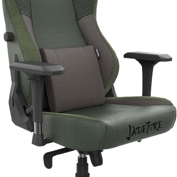 Cadeira gamer ergonômica Ultimate Jade Fire: mais conforto, melhor postura e menos fadiga no uso diário
